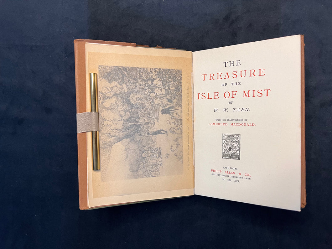 Inspiring the Imagination that Inspired Neil Gaiman: W. W. Tarn - The Treasure of the Isle of Mists (1919)